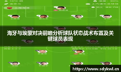 海牙与埃蒙对决前瞻分析球队状态战术布置及关键球员表现